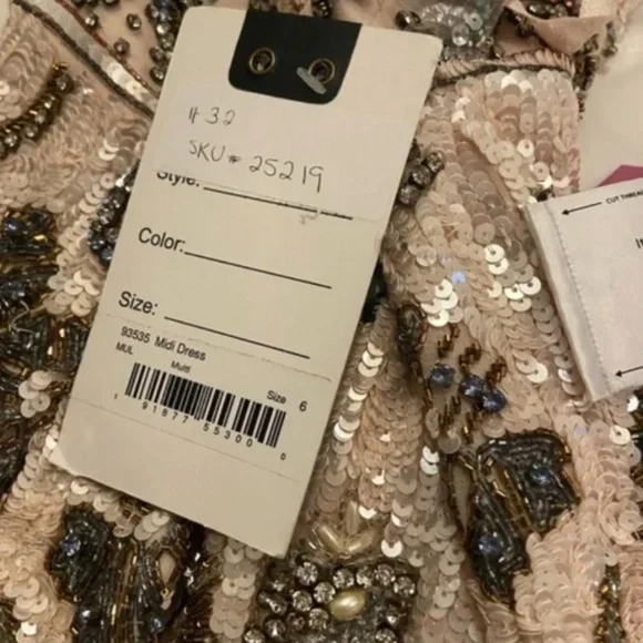 NWT Mac Duggal Maxi (ankle length) Size 6 - Picture 8 of 9